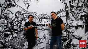 Markas Pencinta Marvel yang 'Dijaga' Thanos di Jakarta