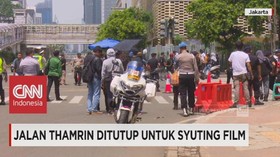 Demi Syuting Film Teroris, Jalan MH. Thamrin Ditutup
