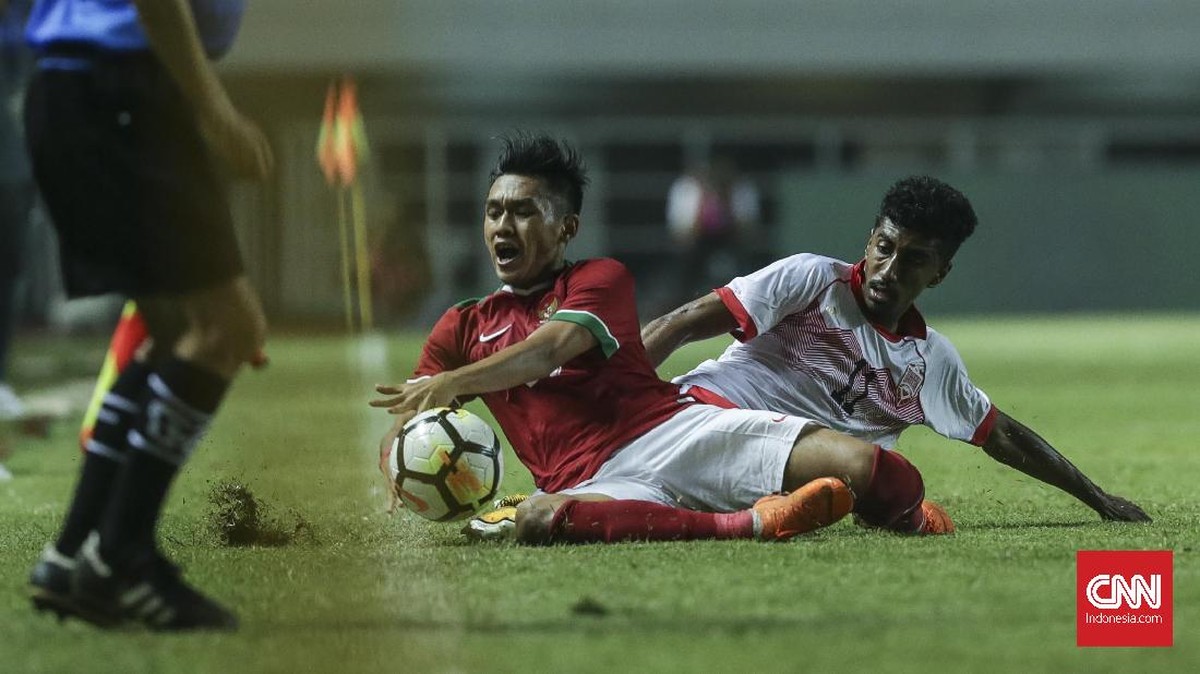 FOTO: Timnas Indonesia Kalah di Laga Perdana Anniversary Cup