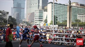 FOTO: Tinju Amatir Meriahkan Persiapan Asian Games 2018