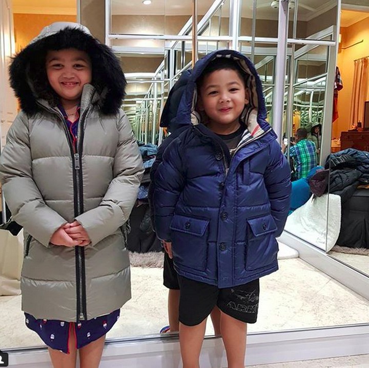<p>Tahun ini si kakak, Amora, genap berumur 7 tahun dan Kellen berumur 6 tahun. (Foto: Instagram/ @raullemos06)  </p>