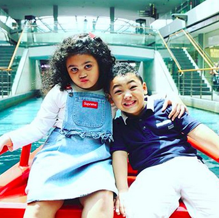 <p>Bun, ini Ariannha Amora Lemos dan adiknya Kellen Alexander Lemos. Mereka buah hati Krisdayanti dan Raul Lemos. (Foto: Instagram/ @kellen.12)  </p>