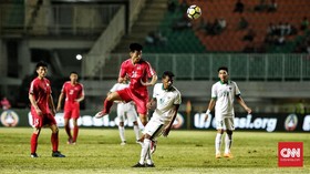 FOTO: Timnas Indonesia Tahan Imbang Korea Utara