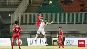 Timnas Indonesia vs Korea Utara Masih Imbang di Babak Pertama