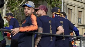 Pemain Pinjaman Barcelona 'Ngambek' Lihat Perayaan Blaugrana