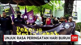 Unjuk Rasa Peringatan Hari Buruh