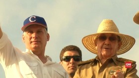 VIDEO: Raul Castro dan Miguel Diaz-Canel di Mayday Kuba