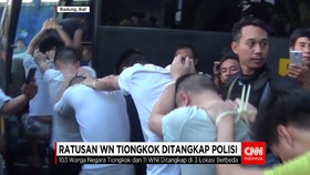 Ratusan WN Tiongkok Ditangkap Polisi