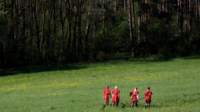 FOTO: Mewujudkan Gim 'World of Warcraft' di Dunia Nyata