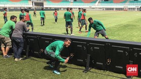 Febri Gagal Semprot Hansamu di Latihan Timnas Indonesia