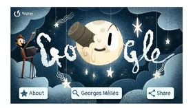 Google Doodle Hadirkan Sosok Melies dalam 'Virtual Reality'
