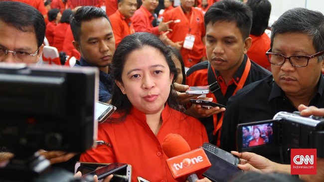 Puan Maharani mengaku belum ada keputusan dari partainya meski sebagaimana UU MD3, bahwa kesepakatannya partai pemenang pemilu jadi Ketua DPR.