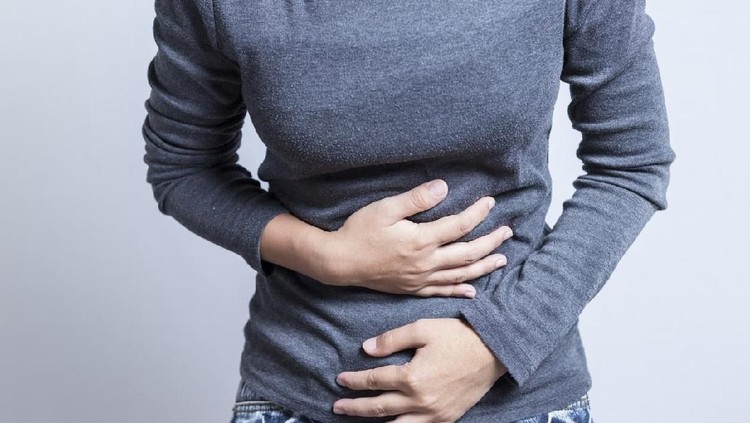 Woman Stomach Ache
