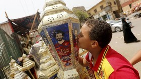 FOTO: 'Demam' Mohamed Salah di Kairo