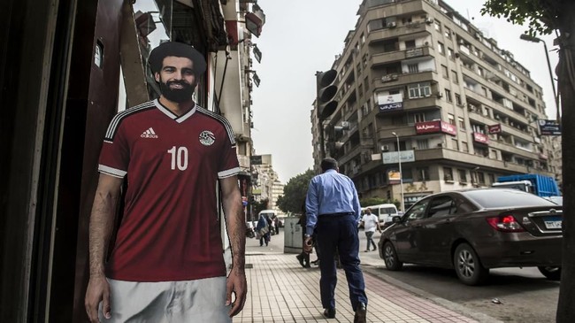 FOTO: 'Demam' Mohamed Salah di Kairo