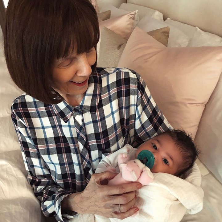 <p>Di usia tiga bulan, Stormi tampak makin manis. (Foto: Instagram Kylie Jenner)</p>