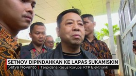 Setya Novanto Dipindahkan ke Lapas Sukamiskin