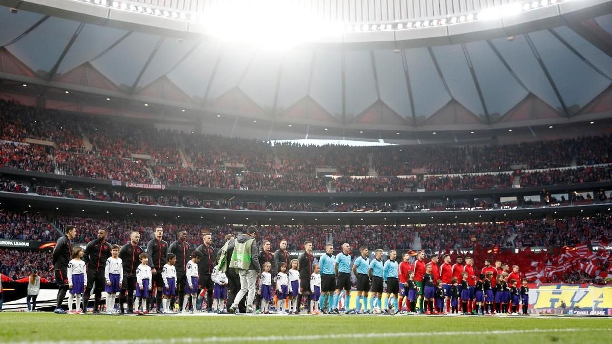 FOTO: Atletico ke Final Liga Europa Usai Tekuk Arsenal