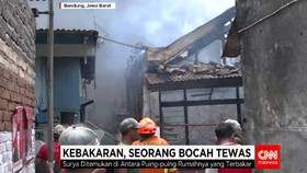 Kebakaran, Soerang Bocah Tewas