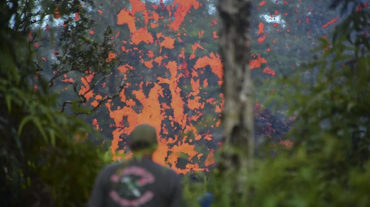 FOTO: Letusan Gunung Berapi Kilauea di Hawaii