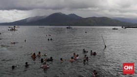 Tim SAR Kawal Peserta Ritual Padusan di Gunung Kidul