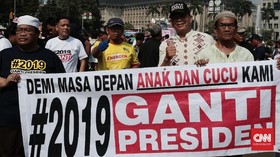 Koalisi Jokowi Sebut Aksi #2019GantiPresiden Sebar Kebencian
