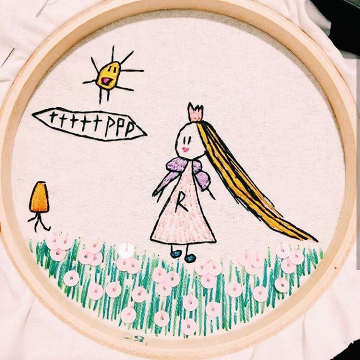Bahkan dari kreasi ini, Inez membuka galeri seni lho. (Foto: Instagram @inezdesigns)