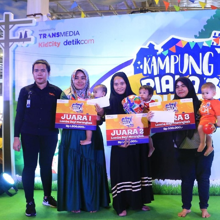 <p>Setelah perjalanan panjang dan melelahkan inilah para juara yang berhasil membawa pulang hadiah.</p>
