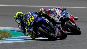 Valentino Rossi Belum Pernah Memimpin Balapan MotoGP 2018