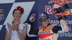 FOTO: Marc Marquez Juara di MotoGP Spanyol