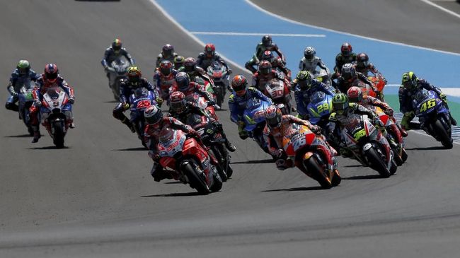 Jadwal Live Streaming MotoGP Spanyol 2019 Jadwal live streaming MotoGP Spanyol 2019 dari Sirkuit Jerez Angel Nieto akan berlangsung pada Minggu (5/5) malam.