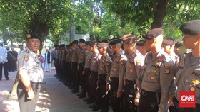 Ribuan Personel Gabungan Amankan Sidang Putusan HTI di PTUN
