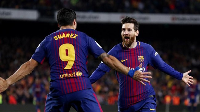 Laga Barcelona vs Real Madrid yang berakhir imbang 2-2 di Stadion Camp Nou, Minggu (6/5), menghadirkan sejumlah fakta menarik.