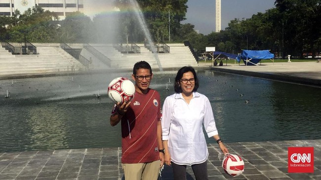 Menkeu Sri Mulyani meminta Menparekraf Sandiaga Uno tak sinis, meski anggaran nan diterimanya terbilang kecil.