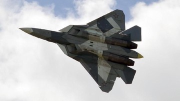 Jet Tempur Siluman Canggih Rusia Su-57 Jatuh