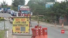 VIDEO: Jelang Musim Mudik Lebaran Jalan Trans Kaltim Rusak