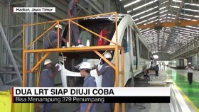 Dua LRT Siap Diuji Coba
