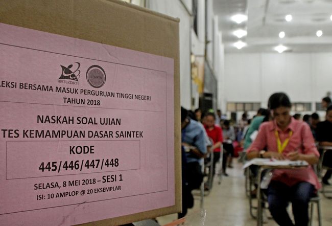 5 Daerah Dengan Peserta Sbmptn 2018 Terbanyak