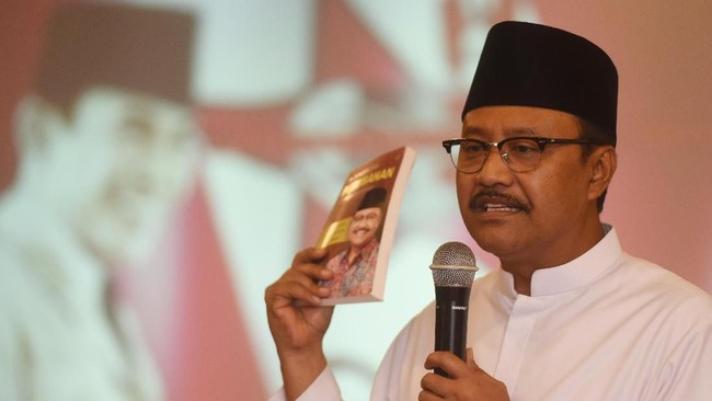 Saifullah Yusuf atau Gus Ipul bertekad membuat membuat Kota Pasuruan menjadi Kota Maju, Indah, Harmoni jika menang Pilkada 2020.