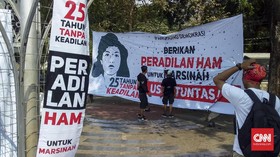 Aksi 25 Tahun Marsinah, Buruh dan Aktivis Menolak Lupa