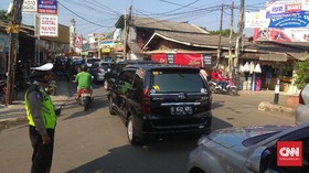 Jalan Mako Brimob Steril Usai Rusuh, Lalu Lintas Macet Parah
