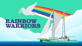 Menakar Kapal Ramah Lingkungan 'Rainbow Warriors'