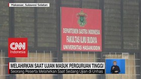 Sedang Ujian SBMPTN, Peserta Melahirkan di Toilet