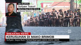 Mantan Napi Bicara Detik-detik Kerusuhan di Rutan Mako Brimob
