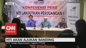 Menolak Keputusan PTUN, HTI Mengajukan Banding