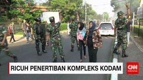 Ricuh Pengosongan Perumahan Kodam Jaya