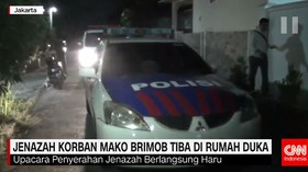 Jenazah Korban Mako Brimob Tiba di Rumah Duka