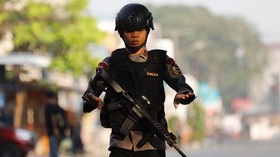Kawasan Sekitar Mako Brimob Semarang Dijaga Ketat