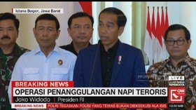 VIDEO: Jokowi Tidak Akan Beri Ruang Bagi Terorisme