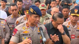 VIDEO: Polisi Ledakkan Bom Sitaan Napi Terorisme